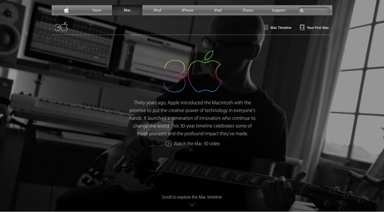 Apple - Thirty Years of Mac
